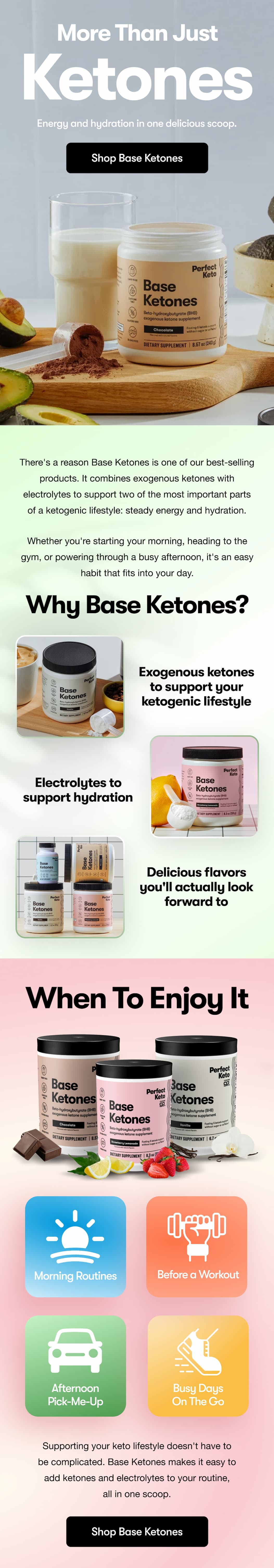 More than just ketones