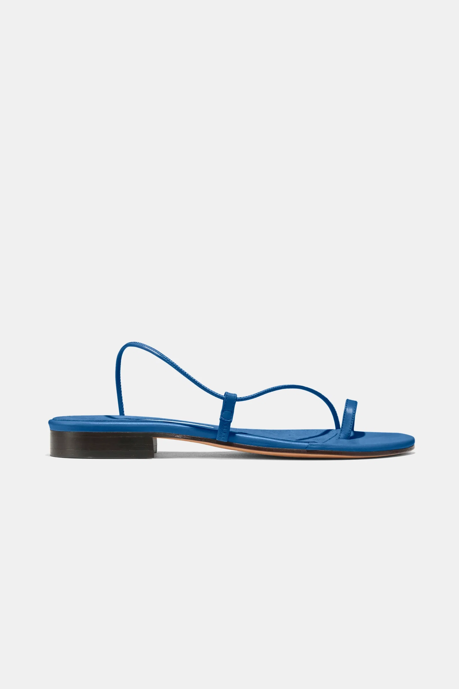 Image of Susan Slide in Marine Blue Nappa — Exclusive