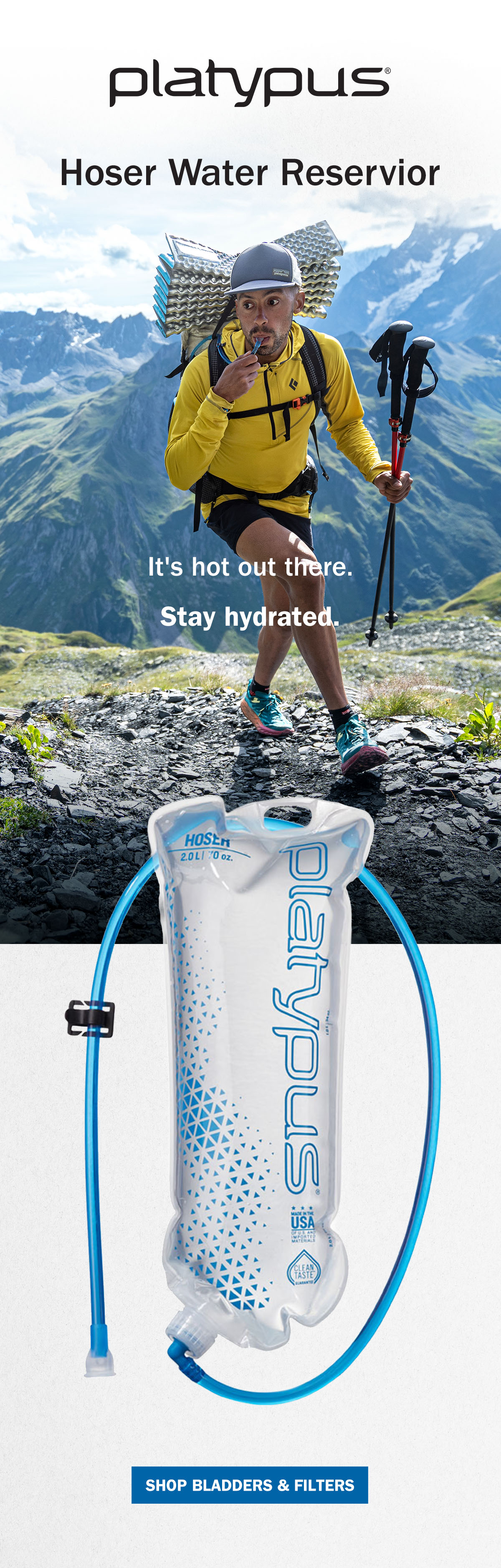 Platypus Hoser Water Reservoir | Water Filters & Bladders | Hiking & Camping Water Filters | WildBounds