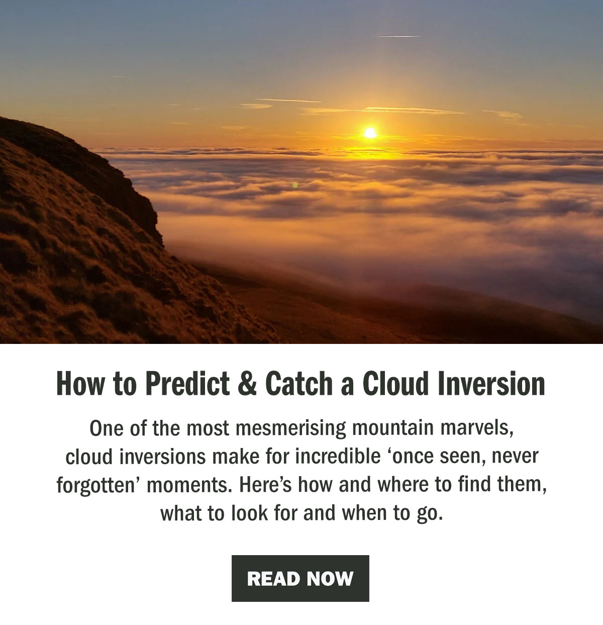 How to Predict & Catch a Cloud Inversion | The WildBounds Journal