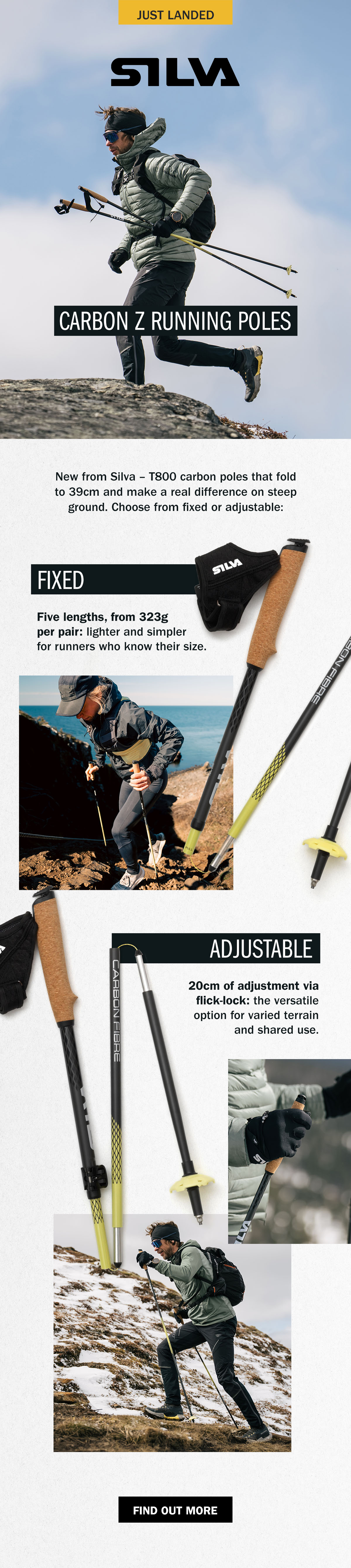 New from Silva | Running Poles | Leki, Black Diamond & Silva | WildBounds UK
