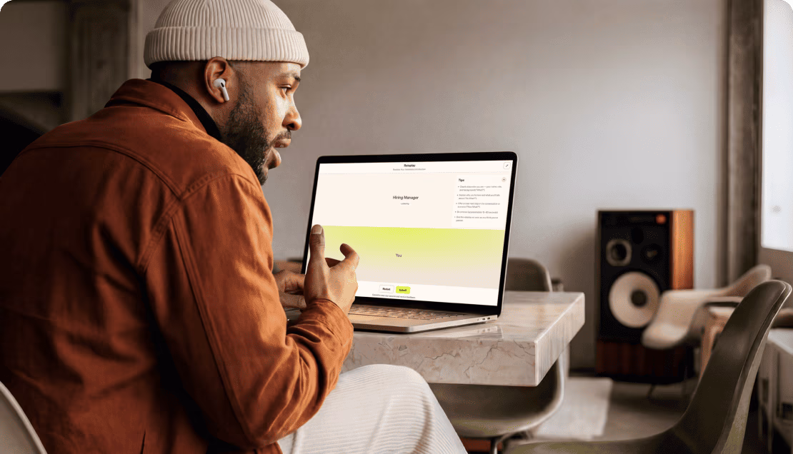Practice your skills with AI role play