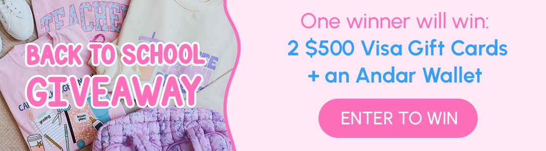 Back to School Giveaway! Enter to WIN