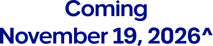 Coming November 19, 2026^