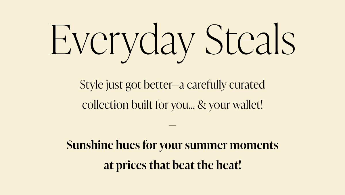 Everyday Steals