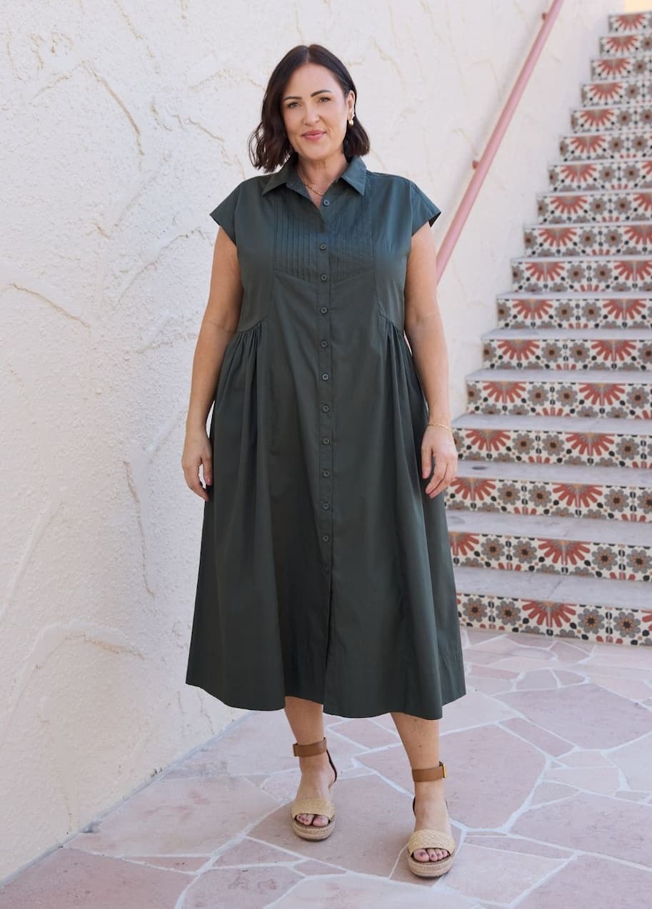Rita Dress Forest