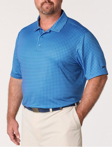 Basketweave Performance Polo Shirt