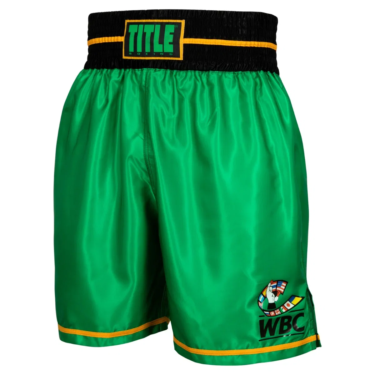 Image of WBC BY TITLE BOXING PROFESSIONAL BOXING TRUNKS