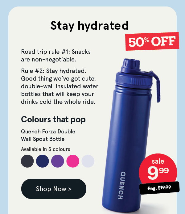 Quench Forza Water Bottles