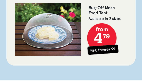 Bug-Off Mesh Food Tent 11.75"