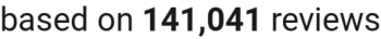number of reviews