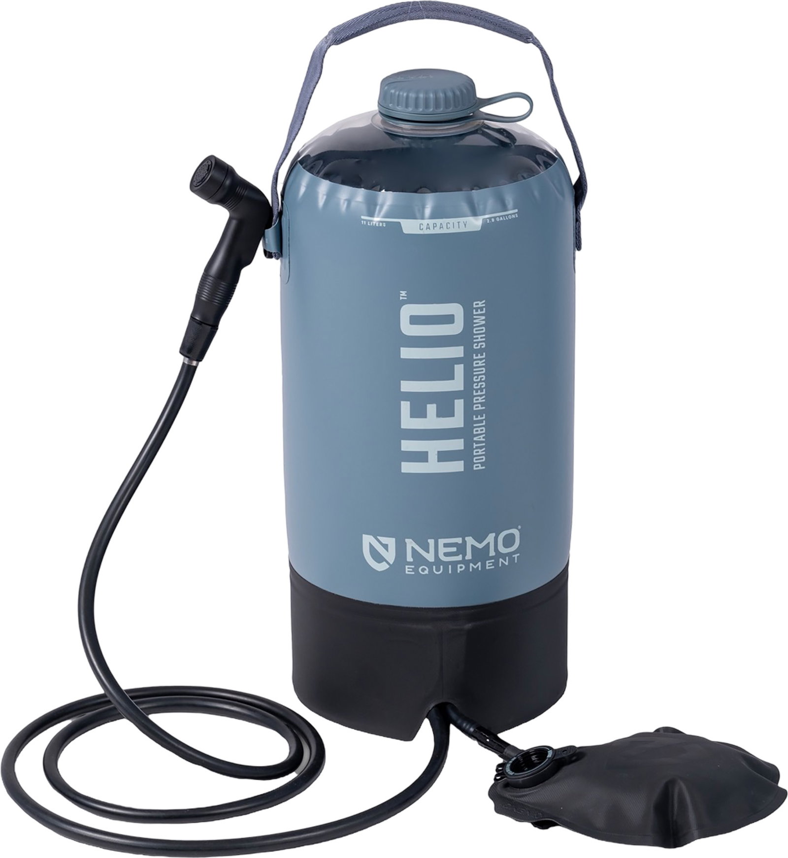 NEMO Equipment,  Helio Portable Pressure Shower 11L 