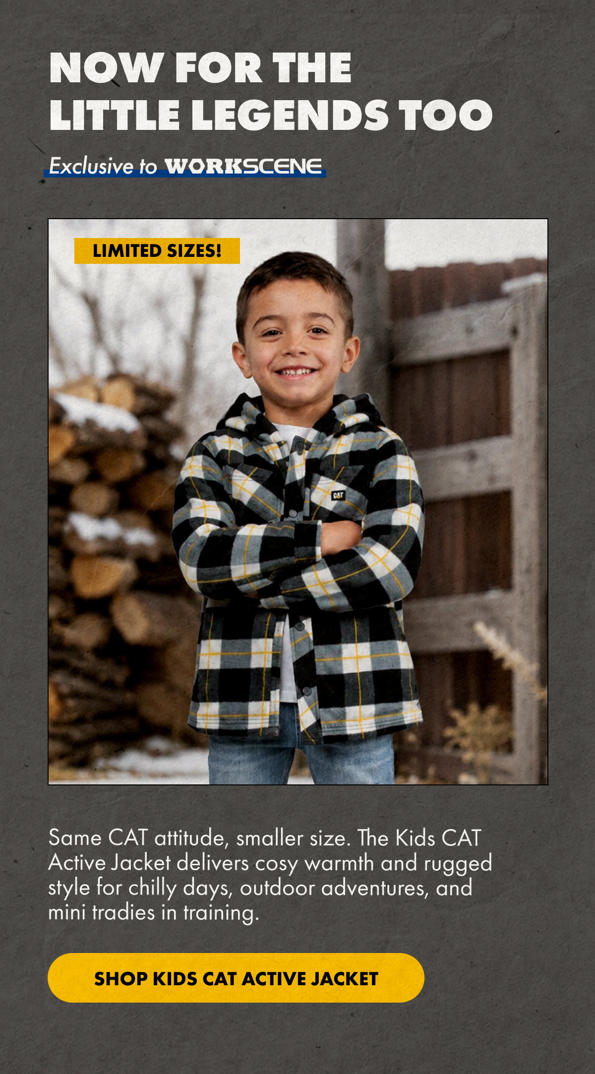 SHOP KIDS CAT ACTIVE JACKET