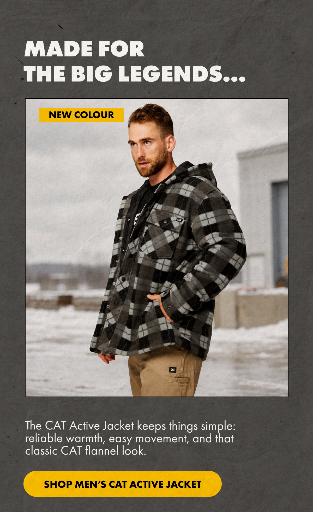 SHOP MEN'S CAT ACTIVE JACKET