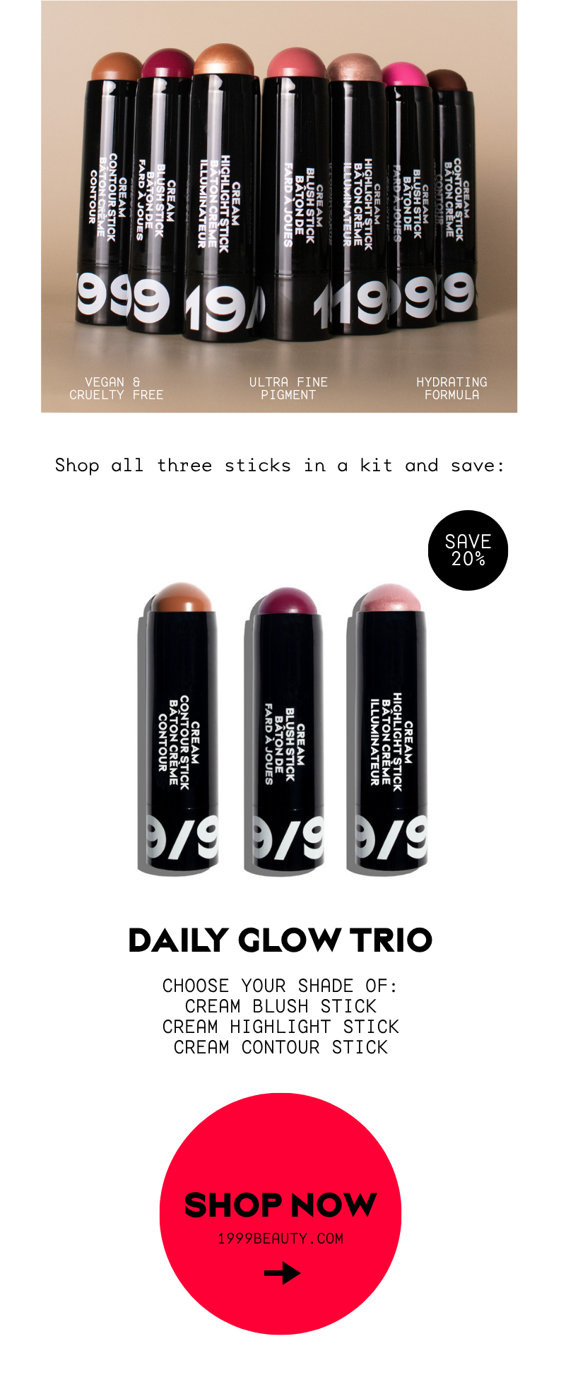 Shop Daily Glow Trio