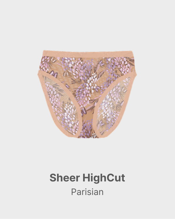 Parisian Sheer HighCut