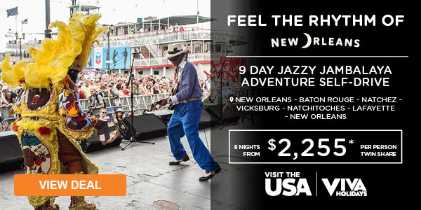 Jazzy Jambalaya Adventure Self Drive