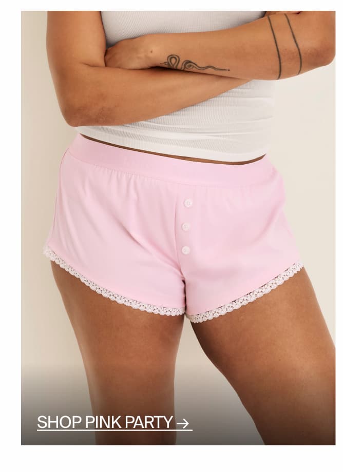 Shop Pink Party Mini Boxer