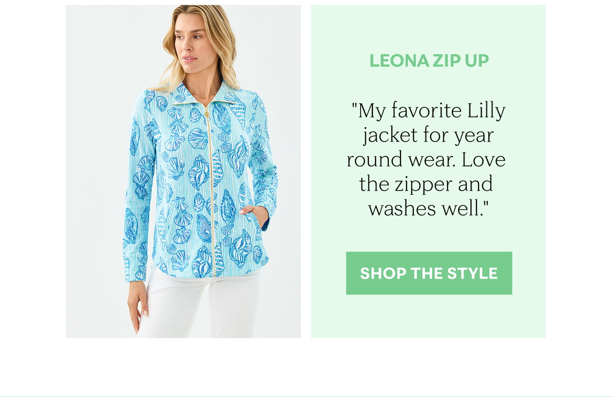 Leona Zip Up