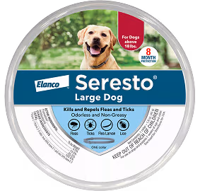 Seresto (flumethrin + imidacloprid) Collar for  Large Dogs