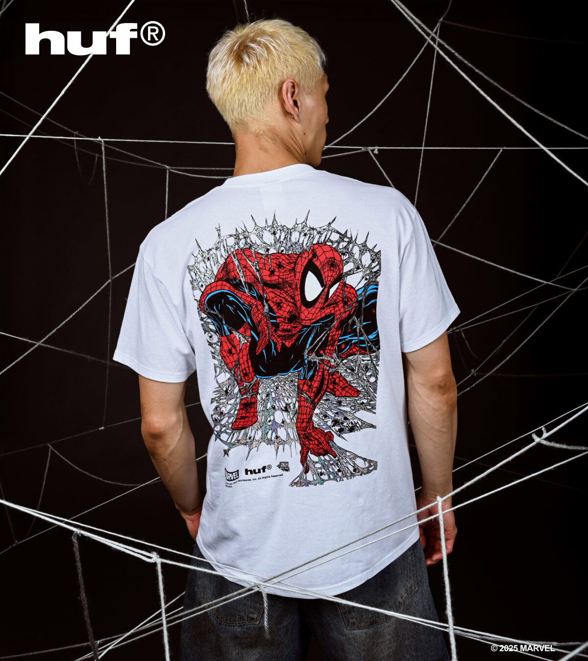 Shop HUF, with Marvel graphic tees, hoodies and more