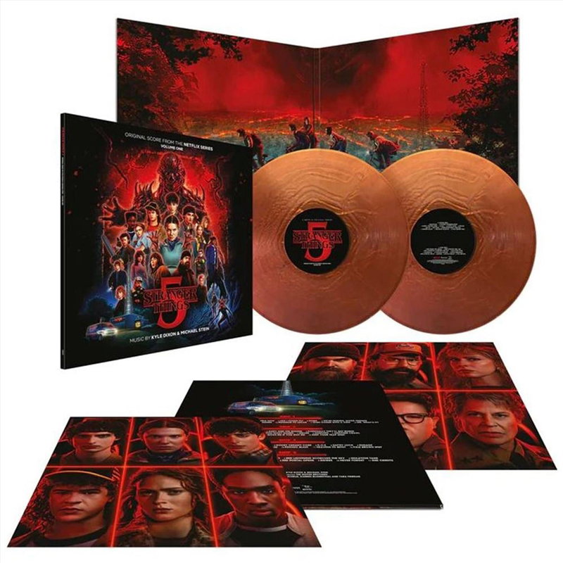 Stranger Things 5: Original Score - Volume One - Metallic Bronze Vinyl