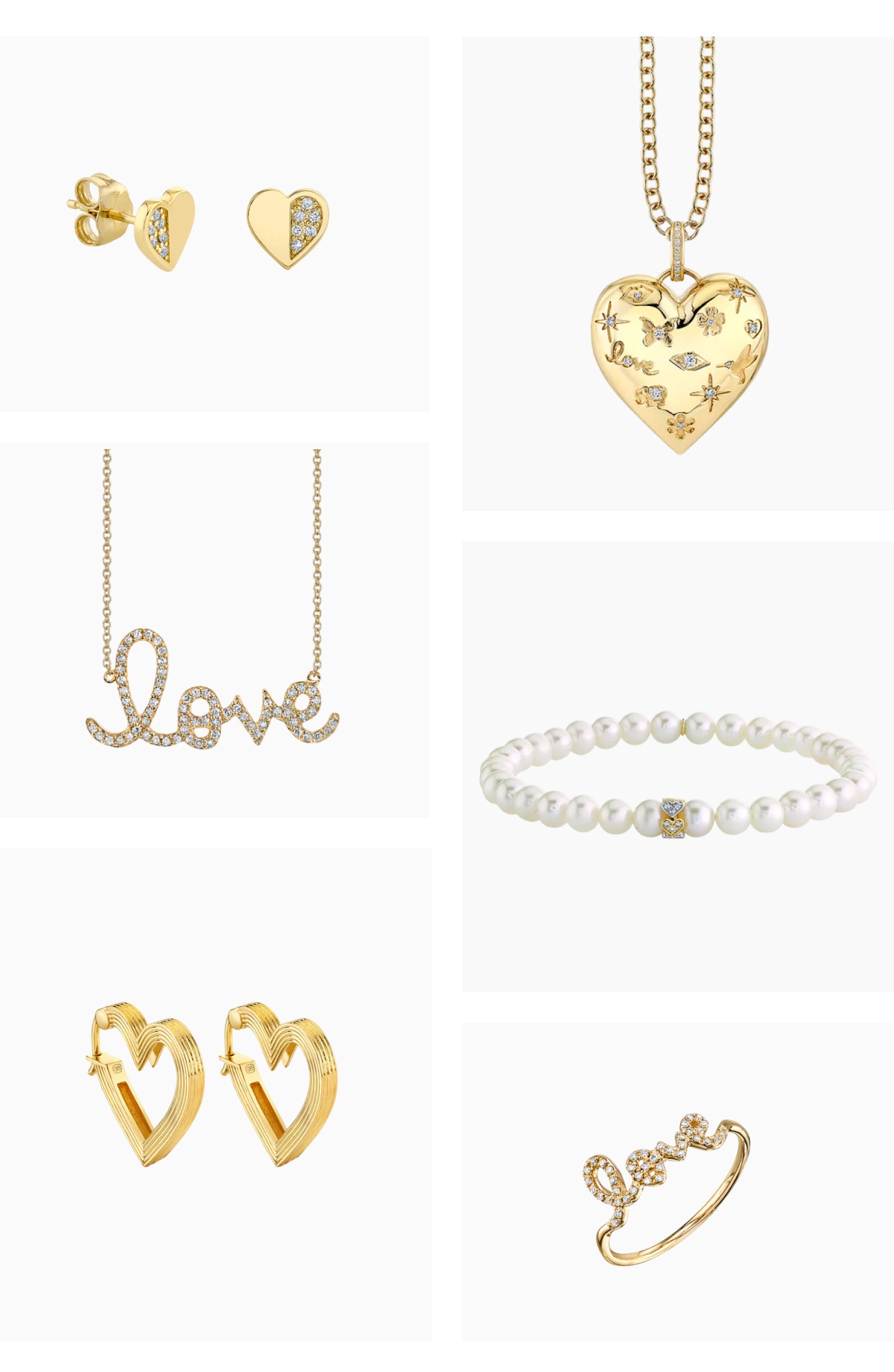 Sydney Evan Love & Heart Collection