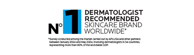 No. 1 dermatologist‑recommended skincare brand in the world