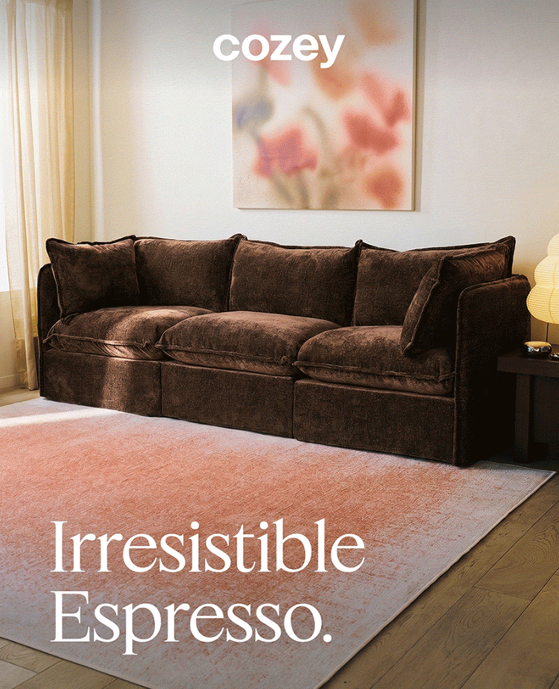 Irresistible Espresso. The rich brown you've been craving is here. Your favorite collections, now available in irresistible, ultra-soft Espresso chenille. Shop Espresso.