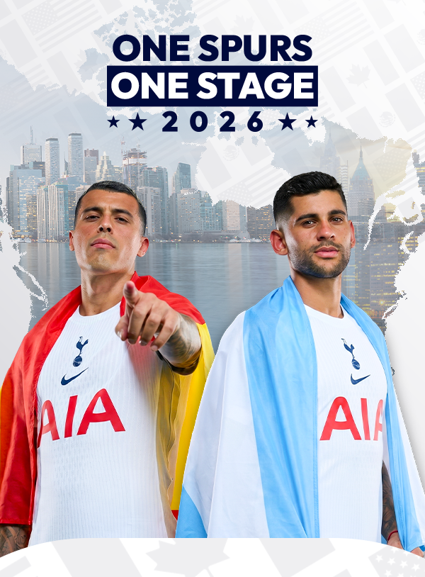 One Spurs. One Stage. 