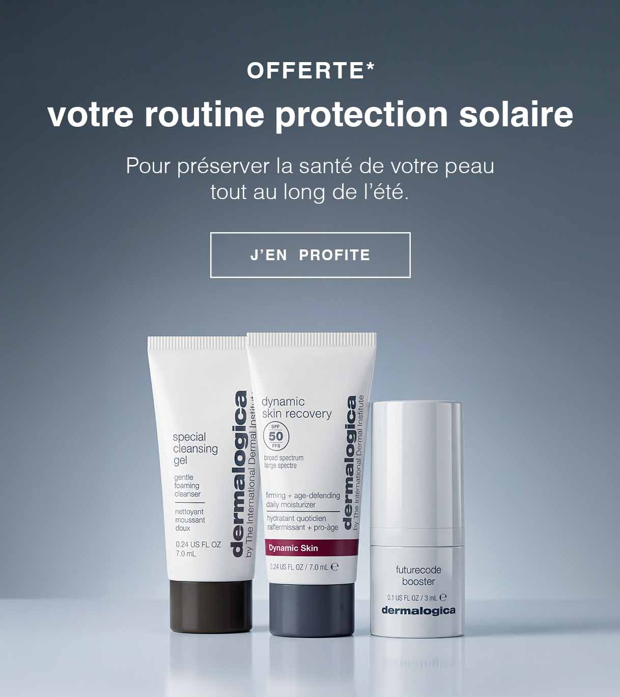 votre routine protection solaire offerte* - code PROTECT60 ou PROTECT120