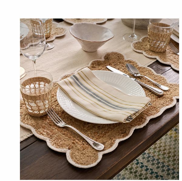 Mixed Stripe Tea Towel Set of 2