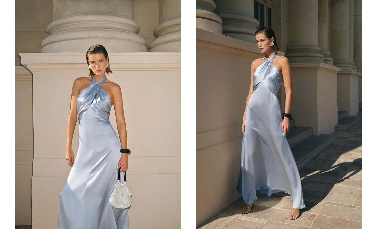 Veria Silk Dress