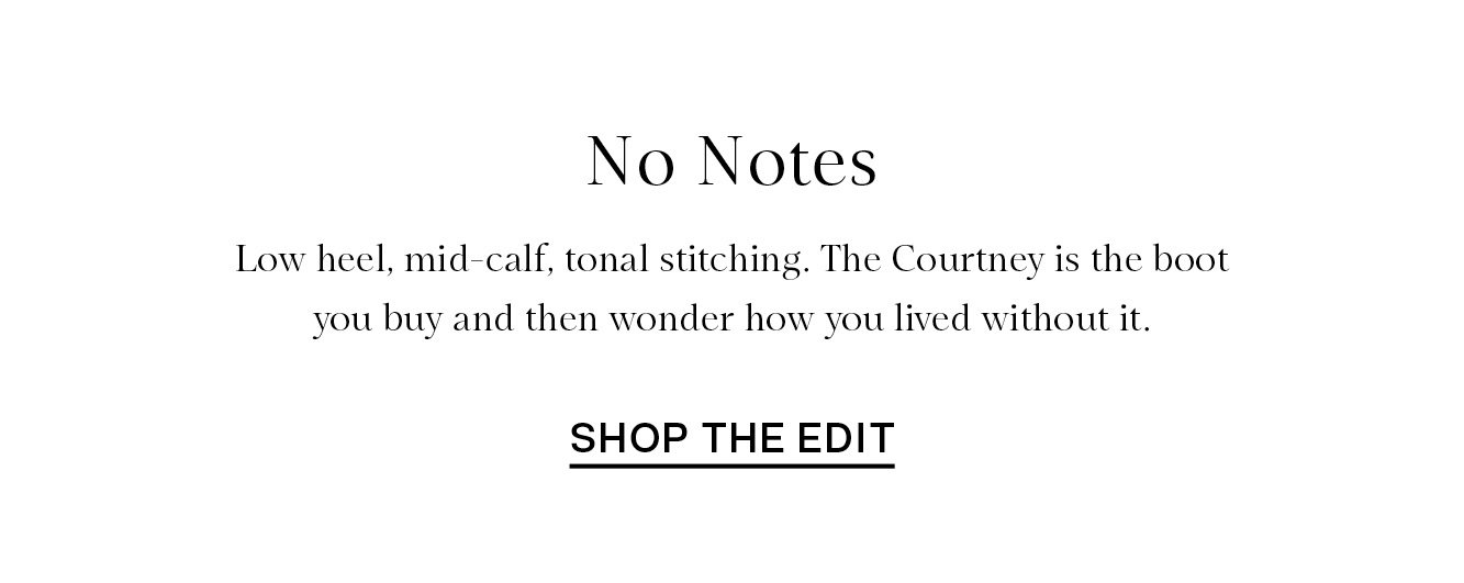 No Notes - Shop the Edit