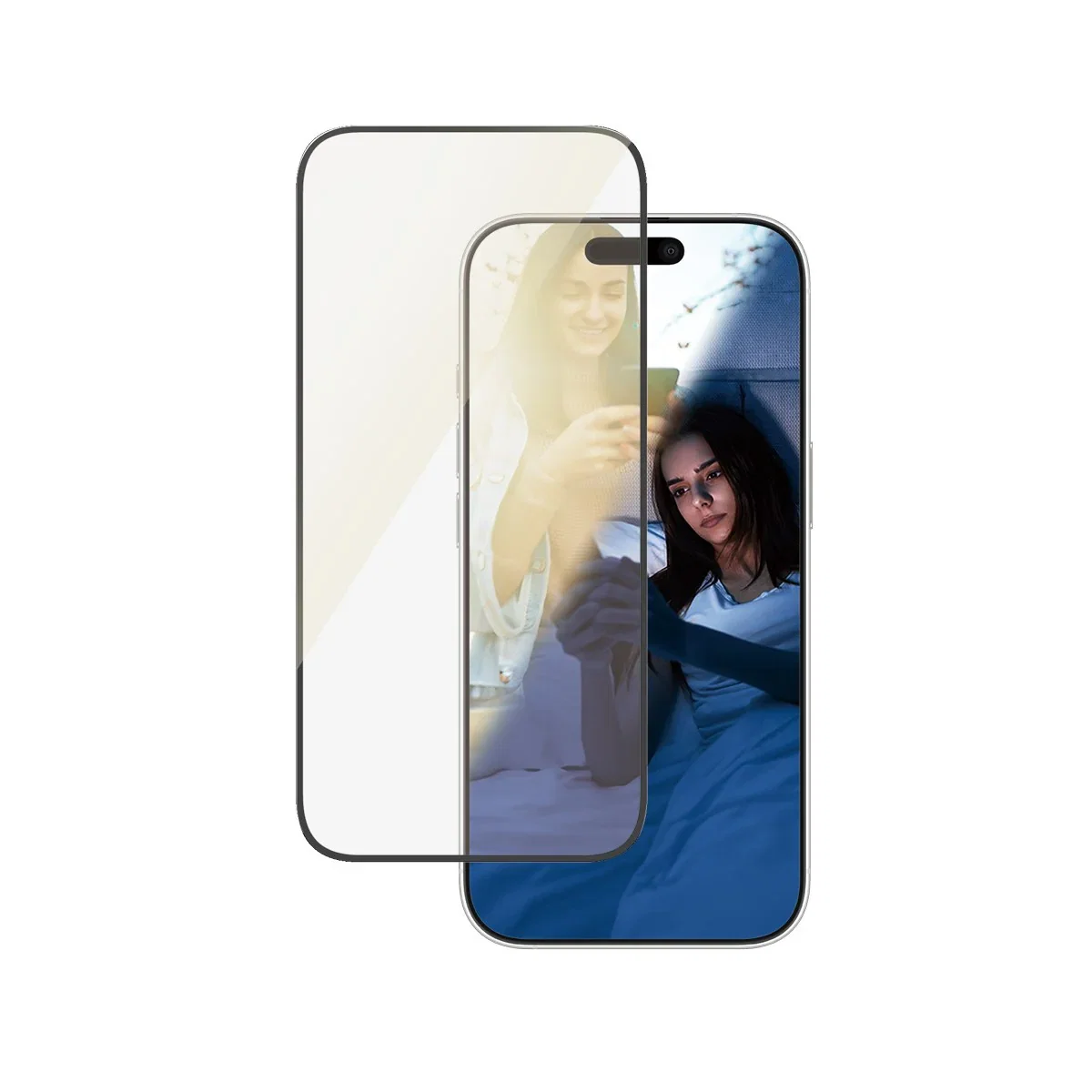 Image of PanzerGlass® EyeCARE™ Screen Protector iPhone 16 Pro | Ultra-Wide Fit