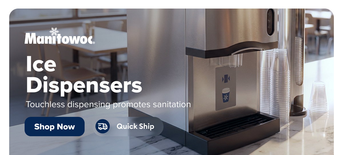 Manitowoc Ice Quick Ship Commercial Ice Dispensers