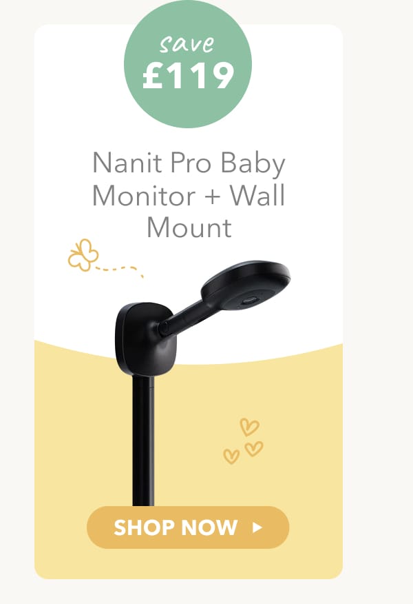 Nanit Pro Baby Monitor + Wall Mount