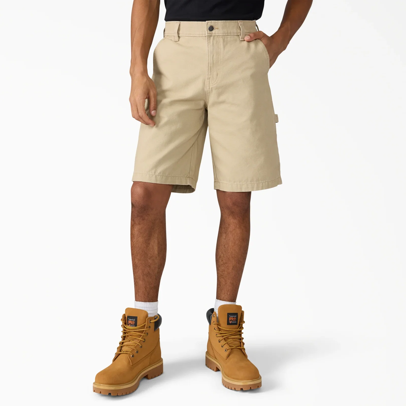 Image of Canvas Carpenter Shorts, 11"