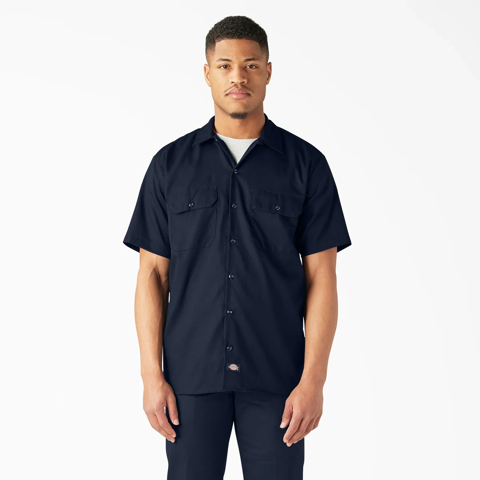 Image of FLEX Relaxed Fit Short Sleeve Work Shirt