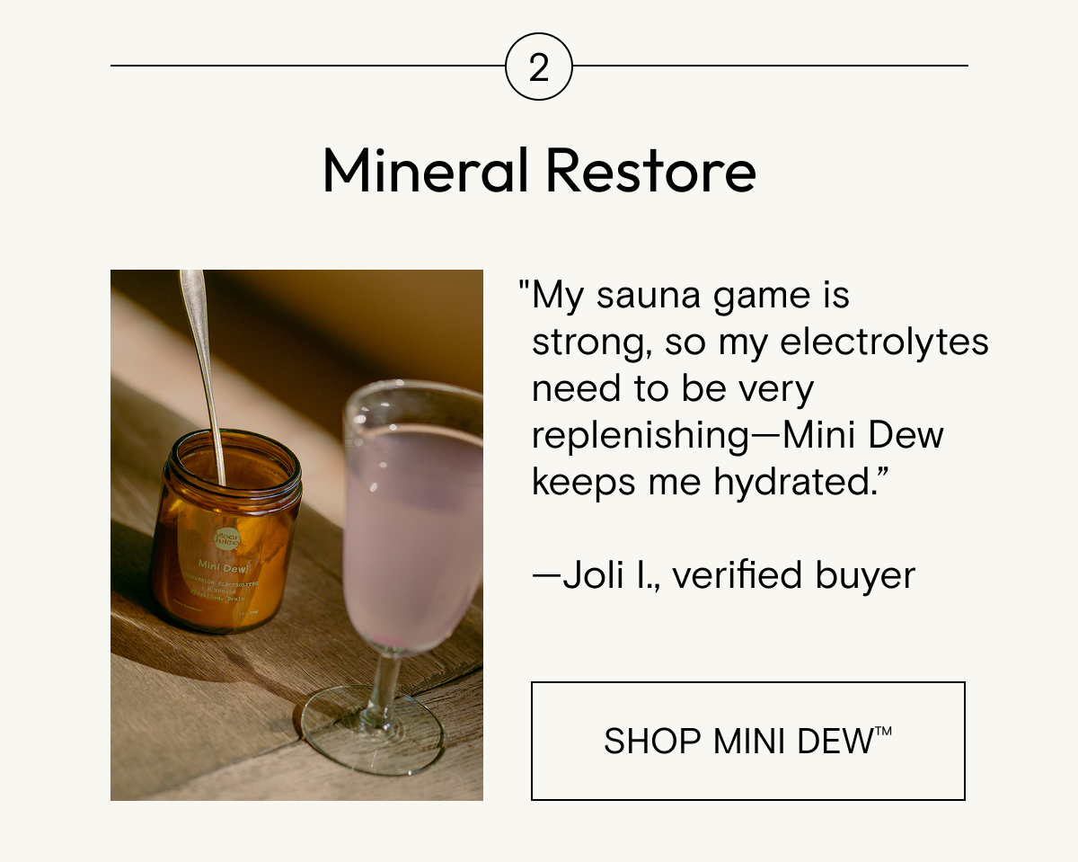 Mineral Restore: Shop Mini Dew