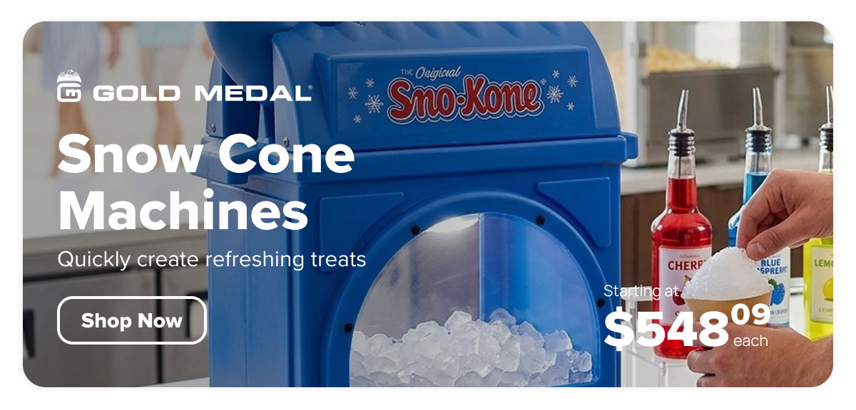 Gold Medal Snow Cone Machines