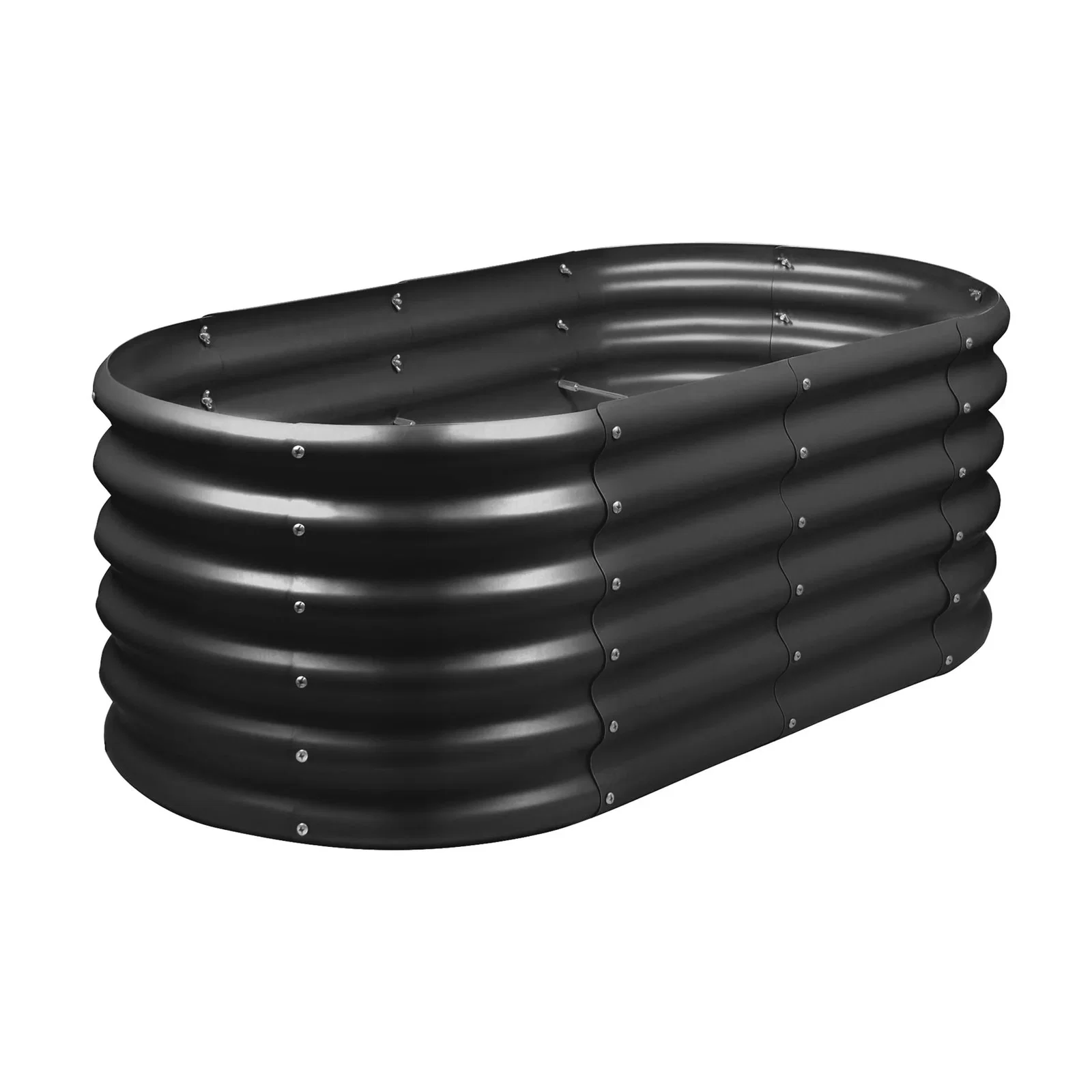 Rounded Raised Garden Bed - 120cm x 60cm x 45cm