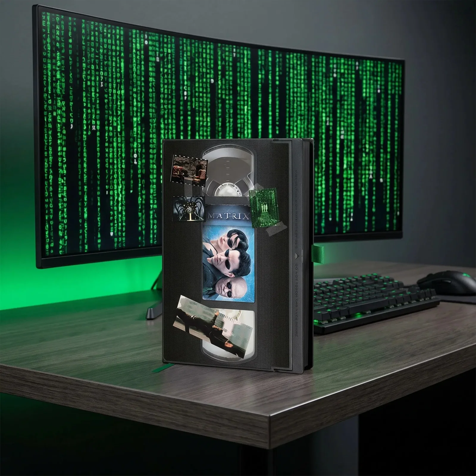 The Matrix Premium Notizbuch im VHS-Kassetten-Design