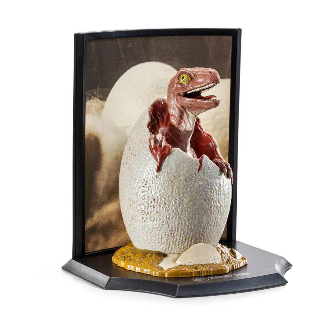 Jurassic Park "Schlüpfender Raptor" Diorama