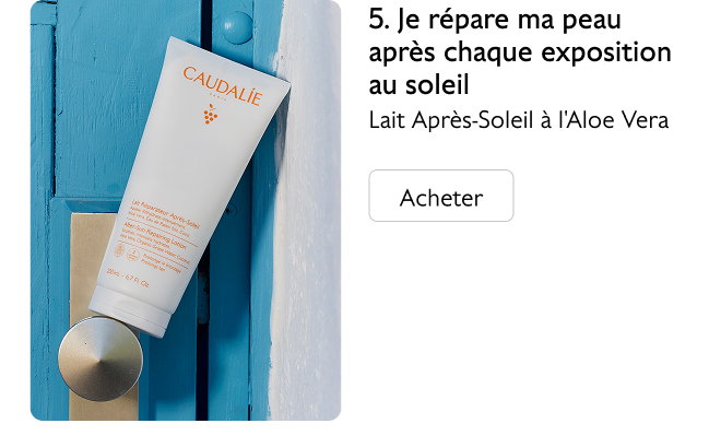 Lait Après-Soleil à l'Aloe Vera