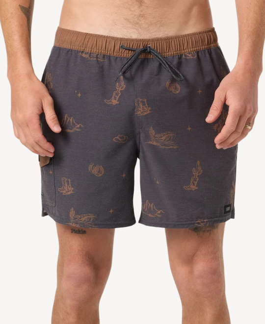 Hermosa Retro 17" Swim Trunk