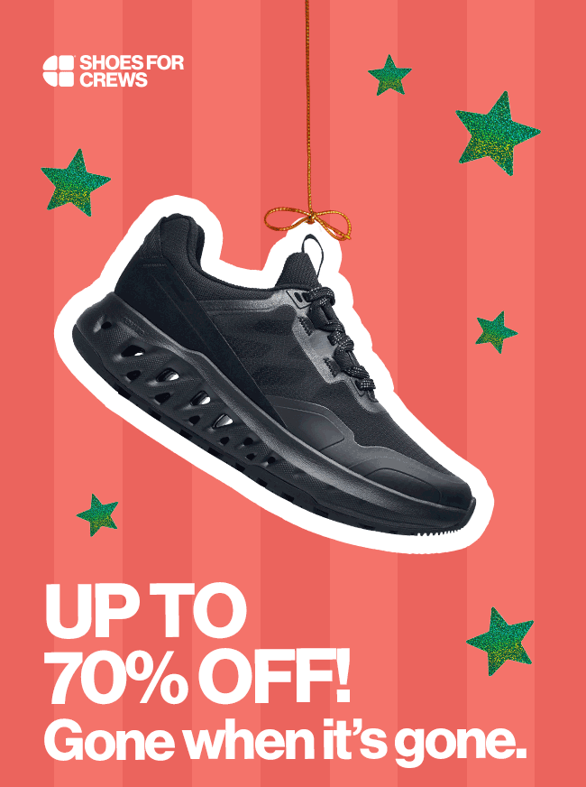 Up to 70% OFF Gone when it's gone. 