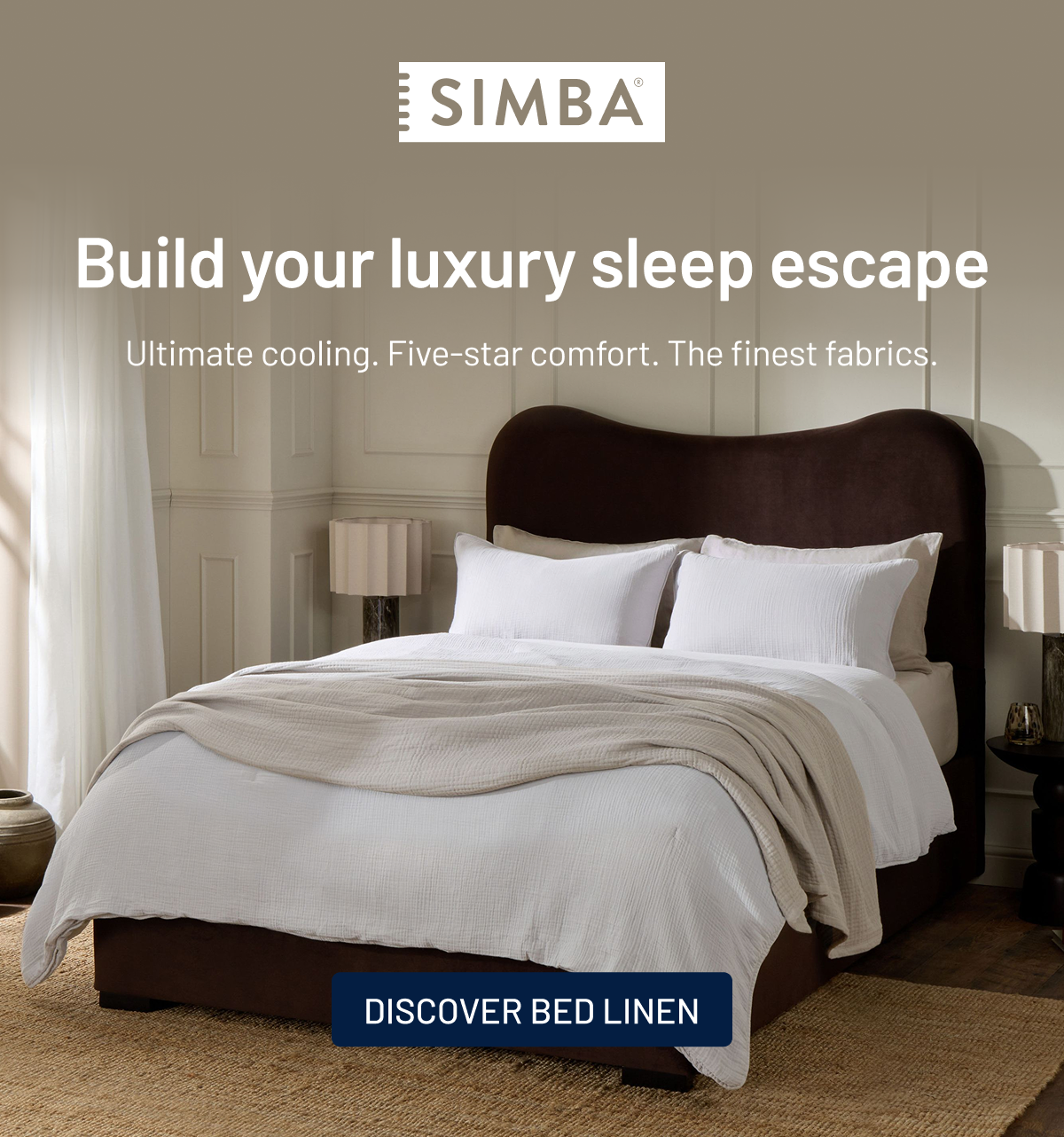 Build your luxury sleep escape