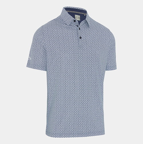Callaway Tee Allover Print Halbarm Polo