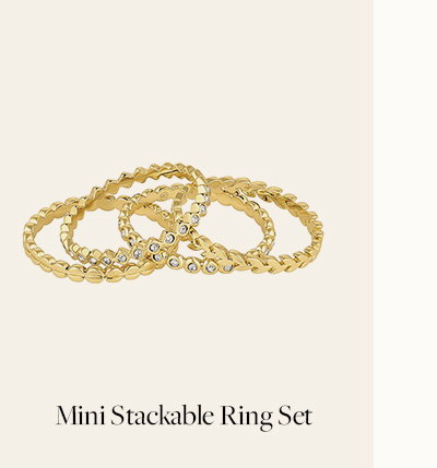 Mini Stackable Ring Set